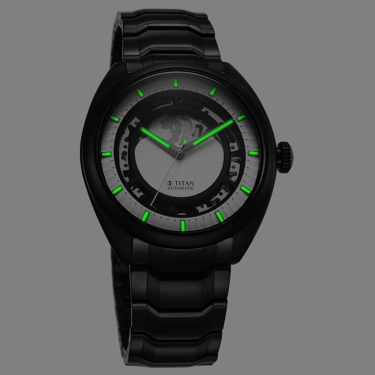 Titan Stellar 2.0 Strap Material Stainless steel Dial Colour White 10011NM02