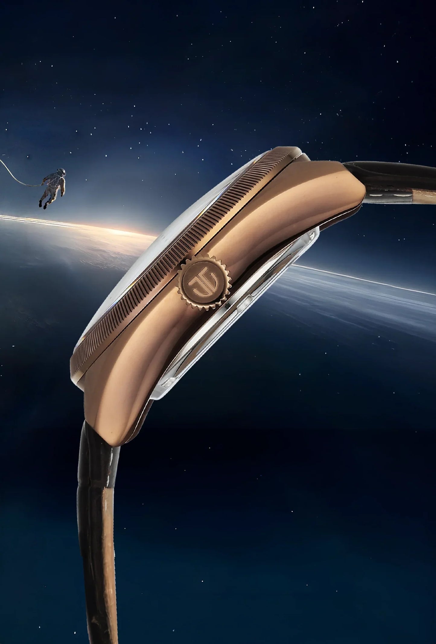 ساعة تيتان ستيلار كوبولا صن مون ديسك أوتوماتيكية