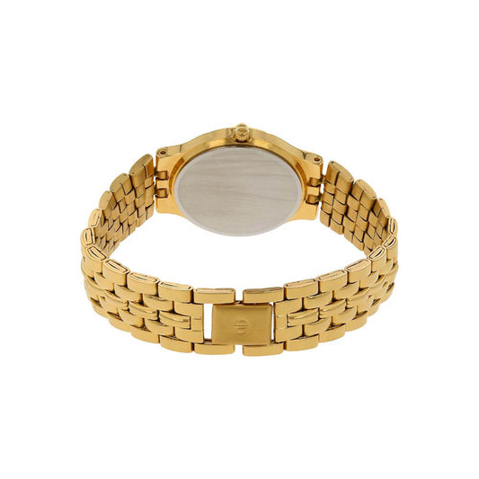 Titan Quartz Analog with Day and Date White Dial Stainless Steel Strap Watch for Men