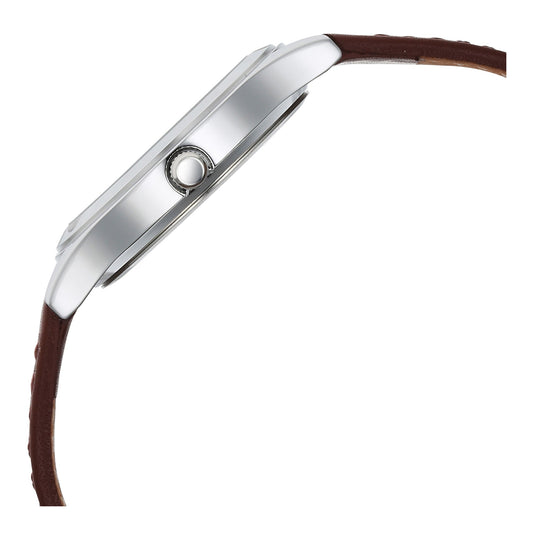 Titan Karishma Zing Quartz Analog Blue Dial Leather Strap Watch for Men