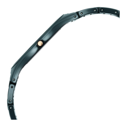 Titan Edge Case Material Ceramic ShapeRound Men Watch (1696QC09)