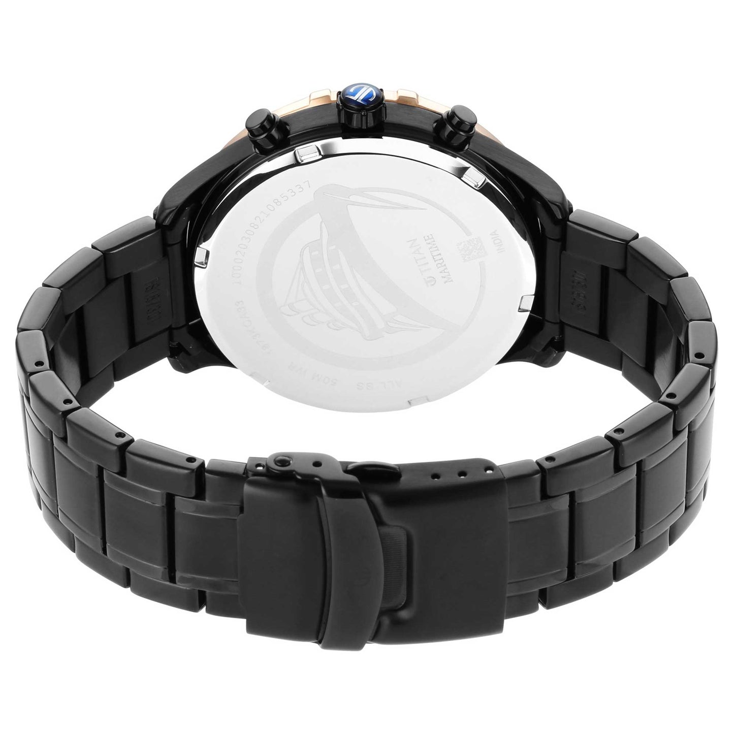 Maritime Watch with Anthracite Dial & Stainless Steel Strap
