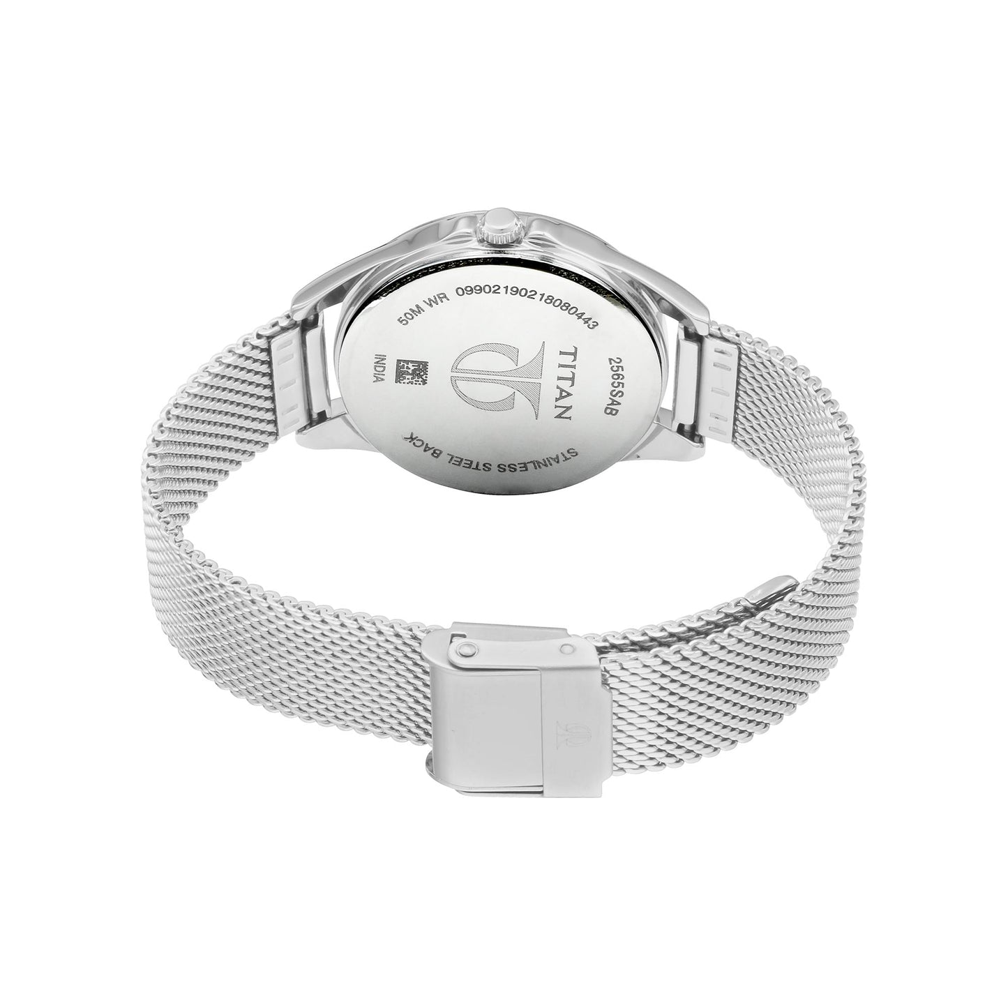 Titan Sparkle Blue Dial Analog Watch for Women