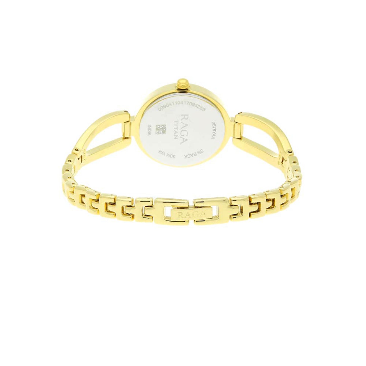 Titan Raga Viva Champange Dial Alog Watch for Women (2579YM01)