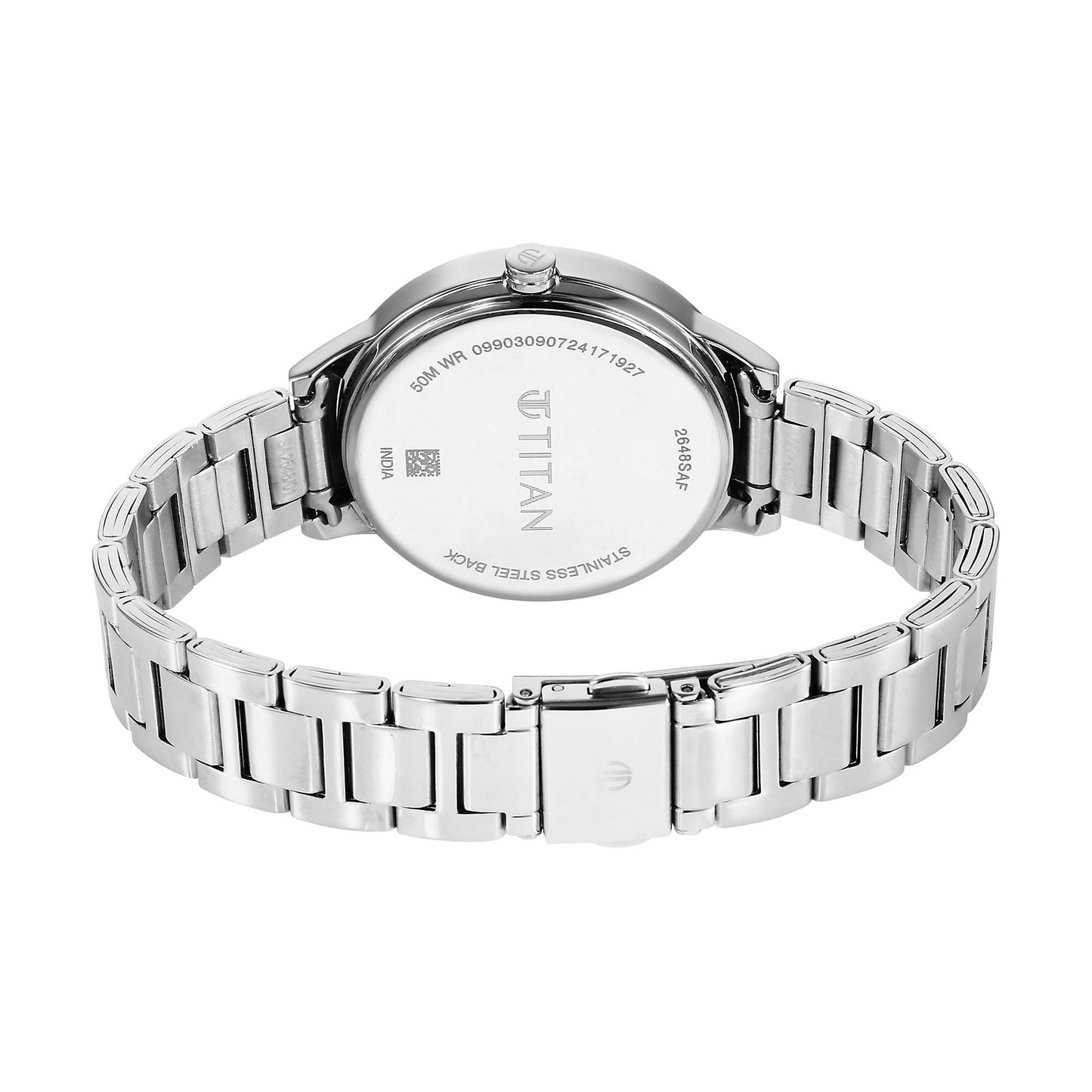 Titan Titan Razzle Dazzle Phase 1 Case Material Stainless Steel ShapeRound Women Watch (2648SM13)