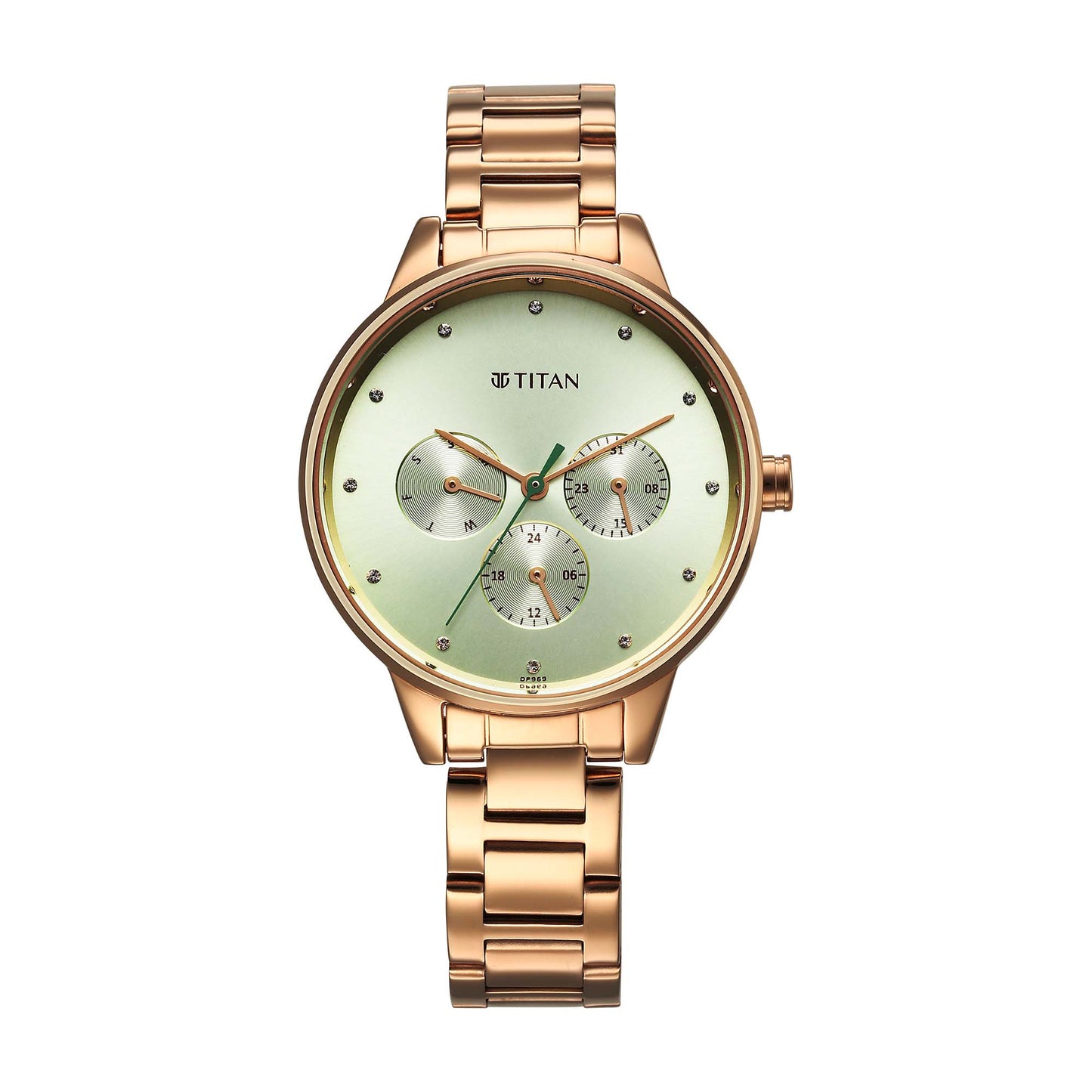 Titan Titan Razzle Dazzle Phase 1 Case Material Stainless Steel ShapeRound Women Watch (2648WM09)