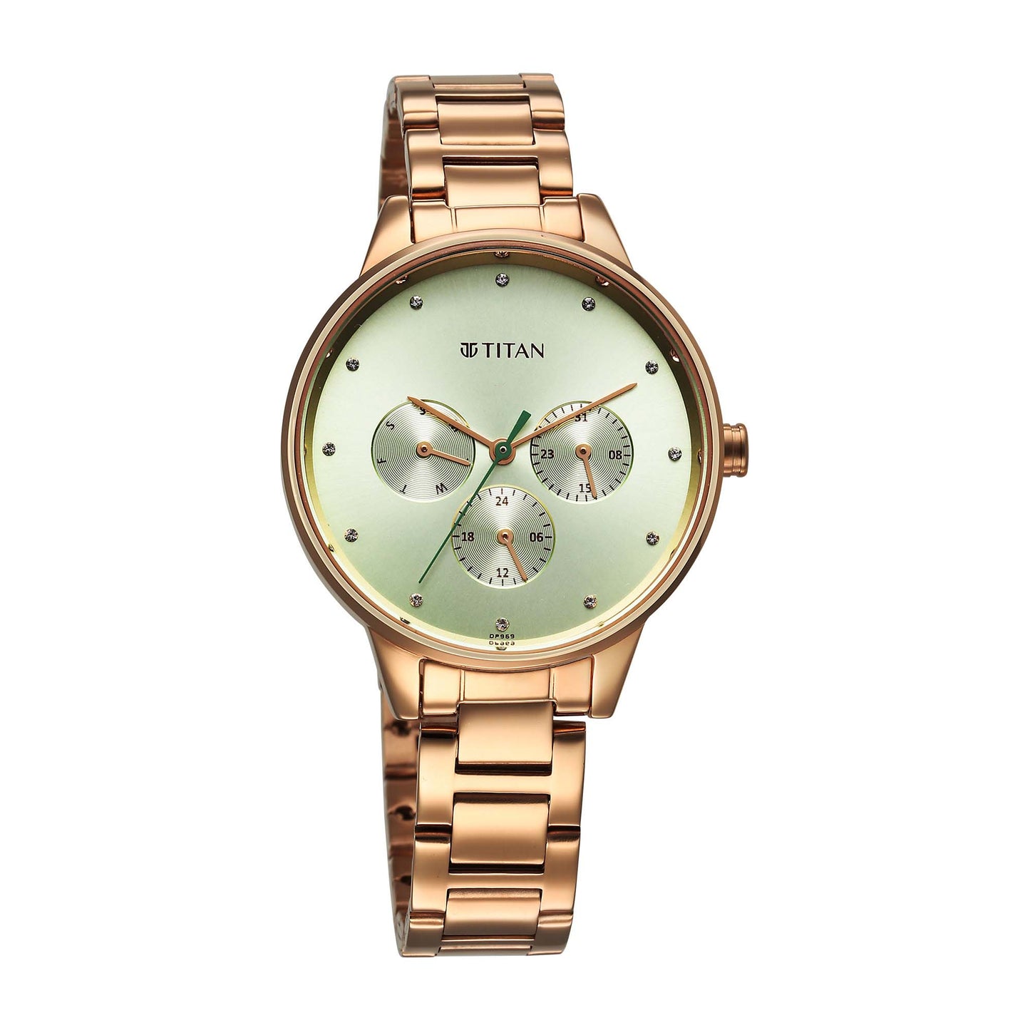 Titan Titan Razzle Dazzle Phase 1 Case Material Stainless Steel ShapeRound Women Watch (2648WM09)