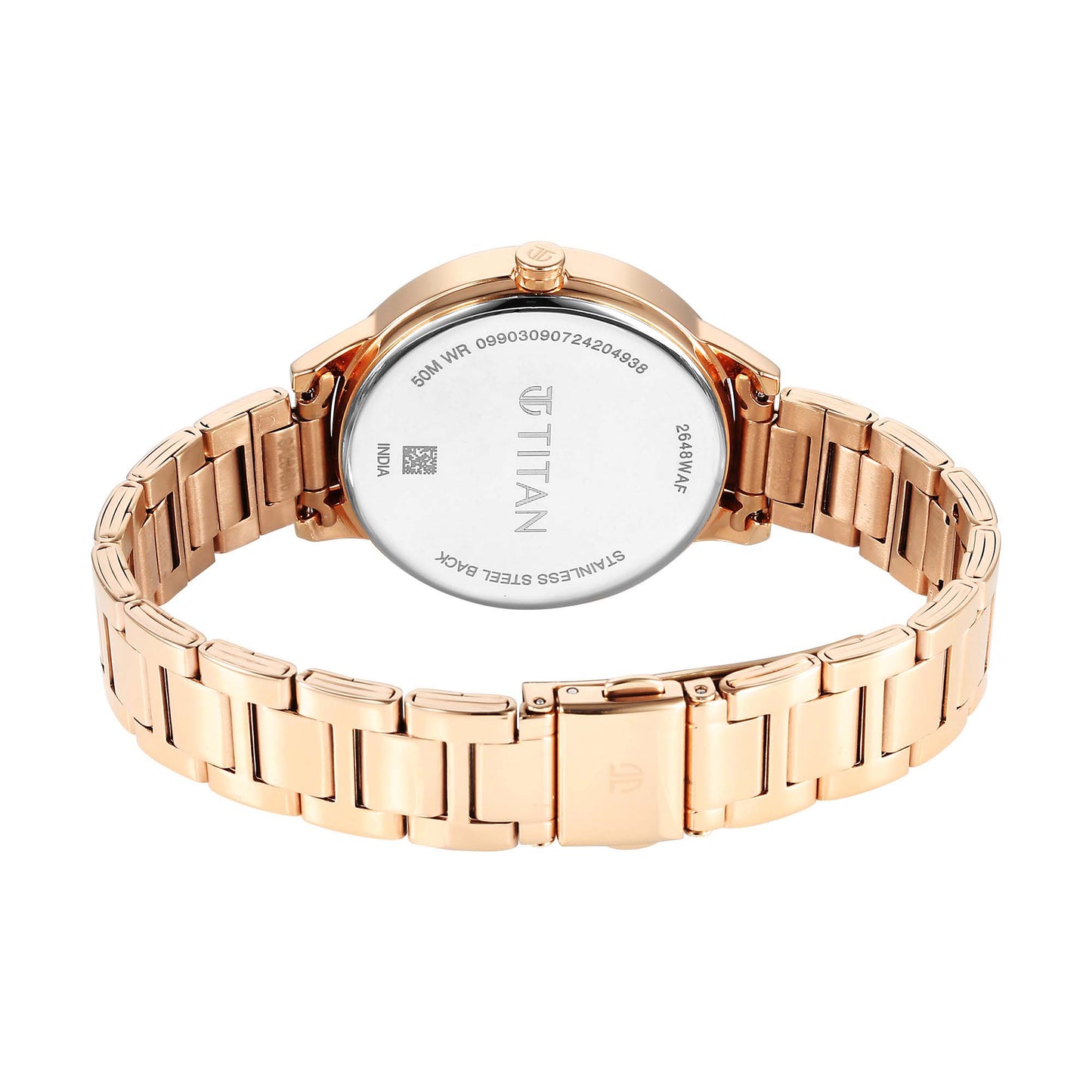 Titan Titan Razzle Dazzle Phase 1 Case Material Stainless Steel ShapeRound Women Watch (2648WM09)