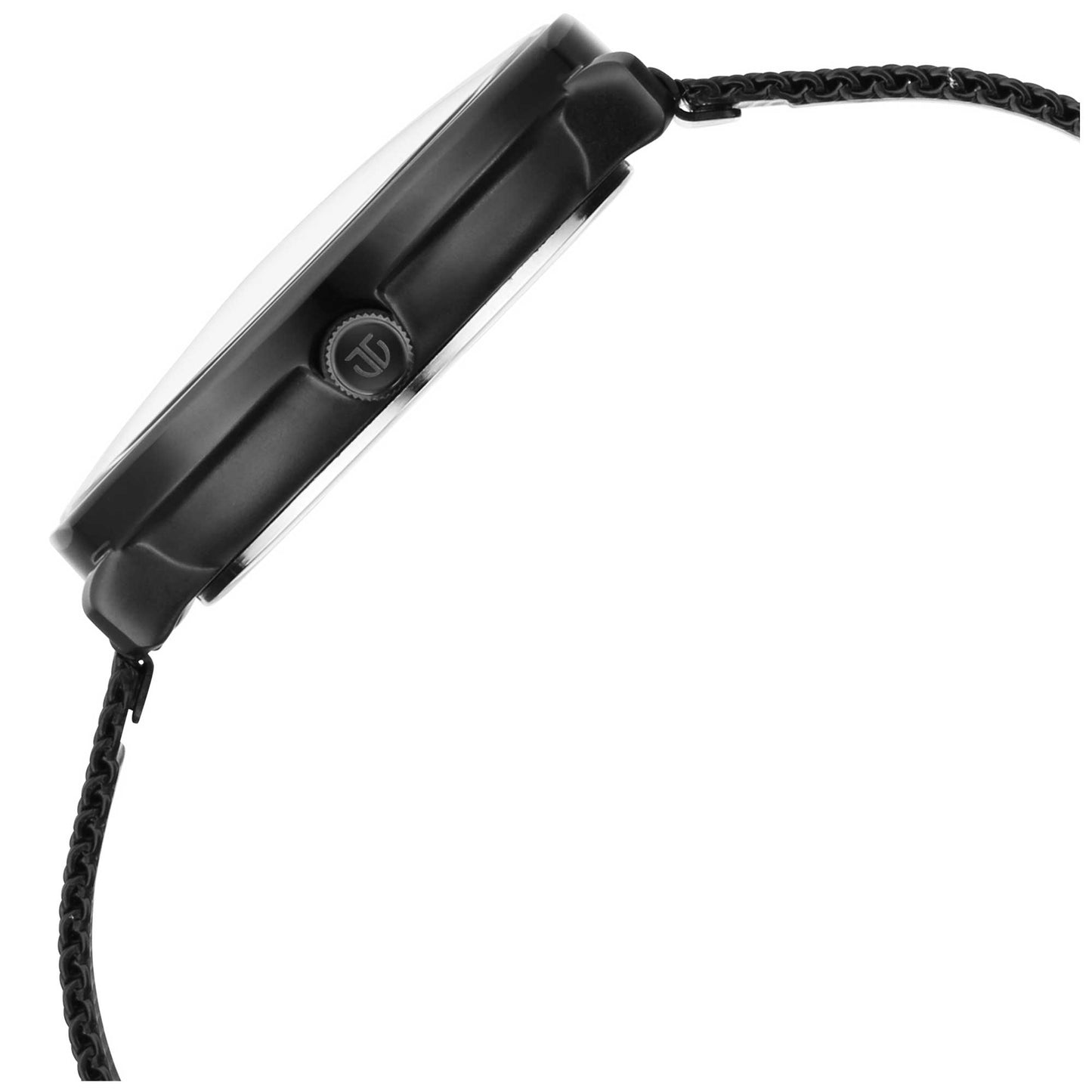 Workwear Black Dial Black Stainless Steel Strap Watch (2651NM02)