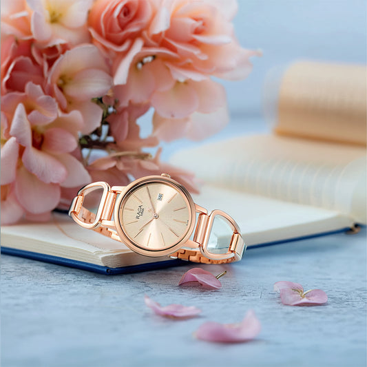 Titan Silver Dial Quartz Analog with Date Watch for Women