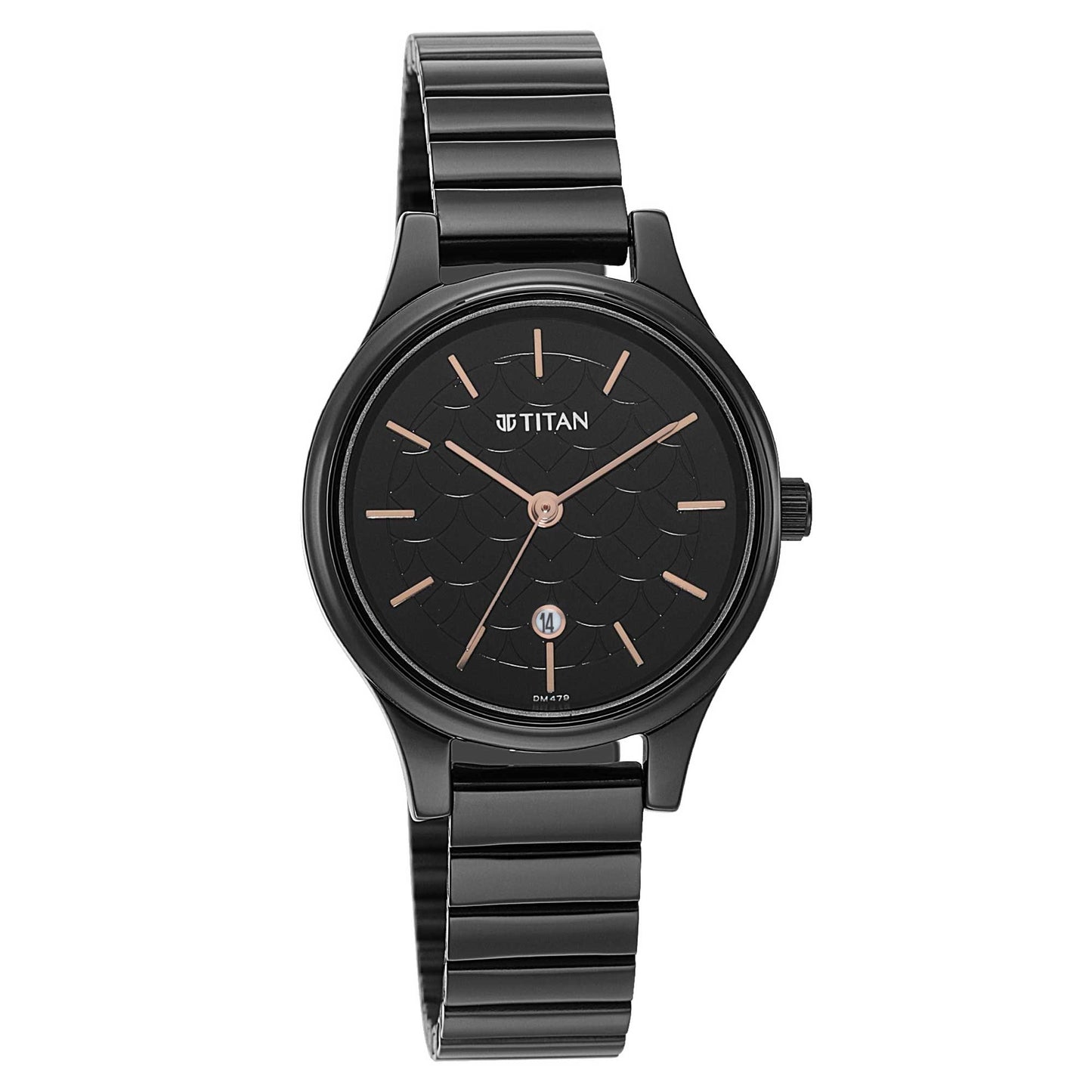 Ladies Karishma Black Dial Metal Strap Watch (2679NM01)