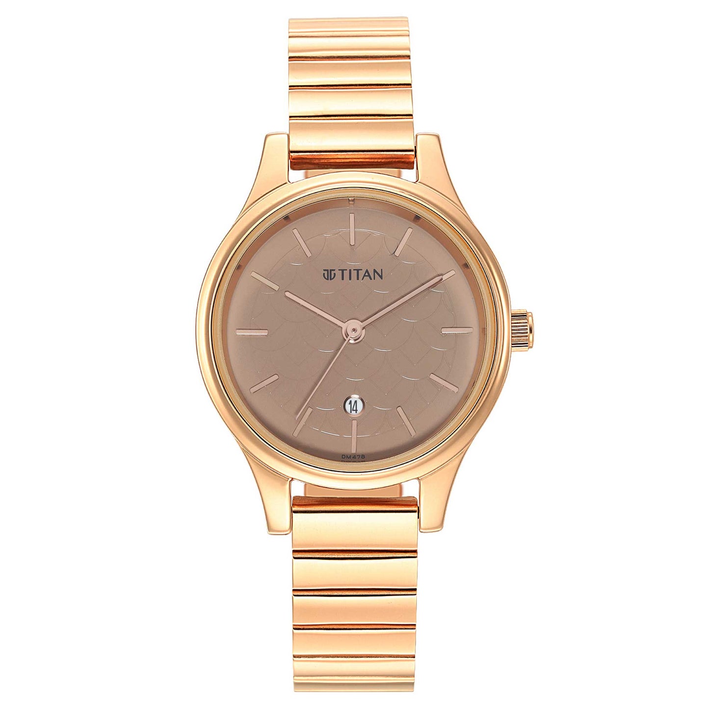 Ladies Karishma Brown Dial Metal Strap Watch (2679WM01)