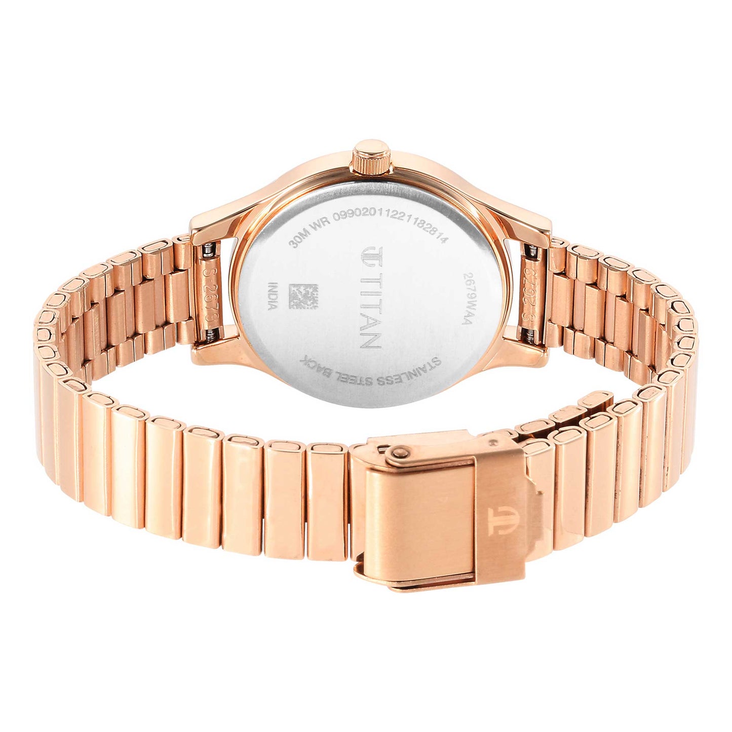 Ladies Karishma Brown Dial Metal Strap Watch (2679WM01)