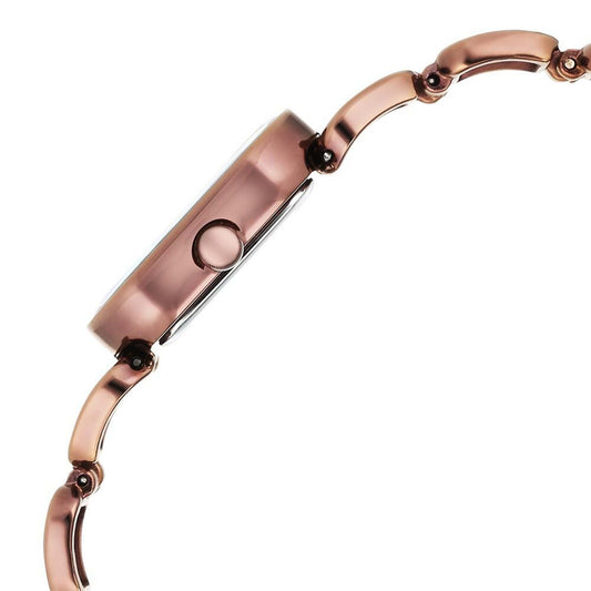 Titan Raga Ascend Quartz Alog Brown Dial With Brown Color Metal Strap Watch For Women (2697QM02)