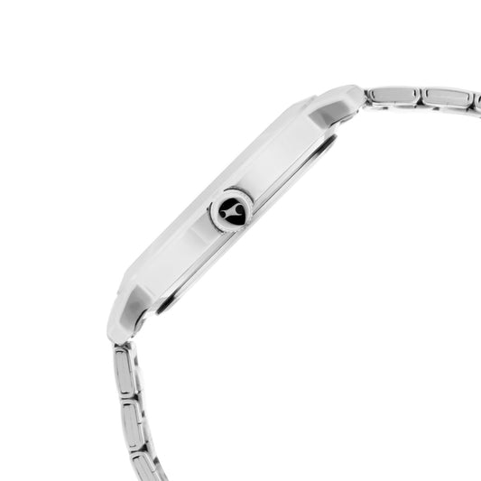 White Dial Stainless Steel Strap Watch (3246SM01)