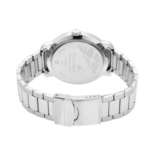 White Dial Stainless Steel Strap Watch (3246SM01)