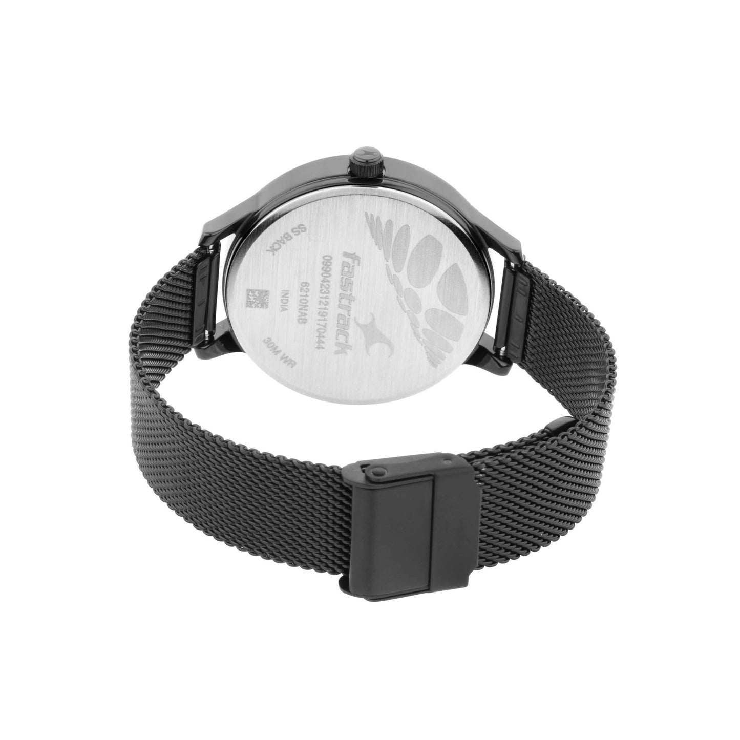 Eccentrics Watch - Pink dial and Mesh Metal Strap (6210NM02)