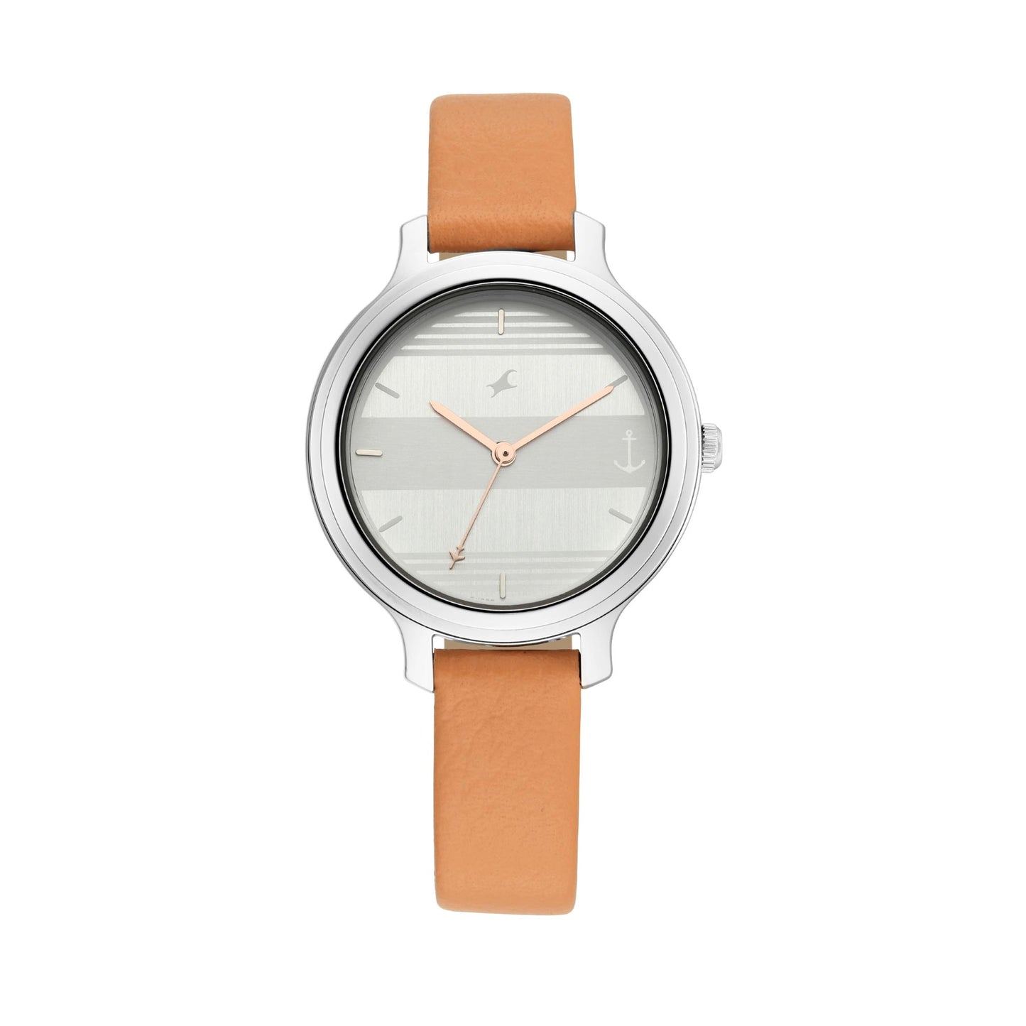 Tripster White and Grey Dial Leather Strap Watch (6217SL01)