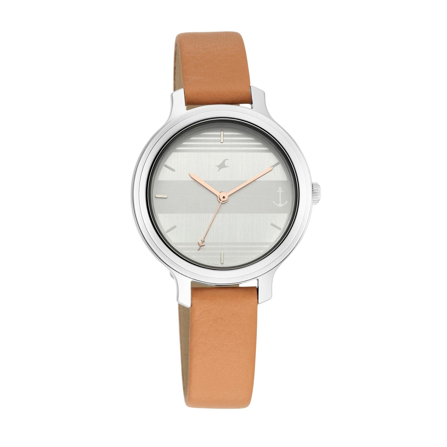 Tripster White and Grey Dial Leather Strap Watch (6217SL01)