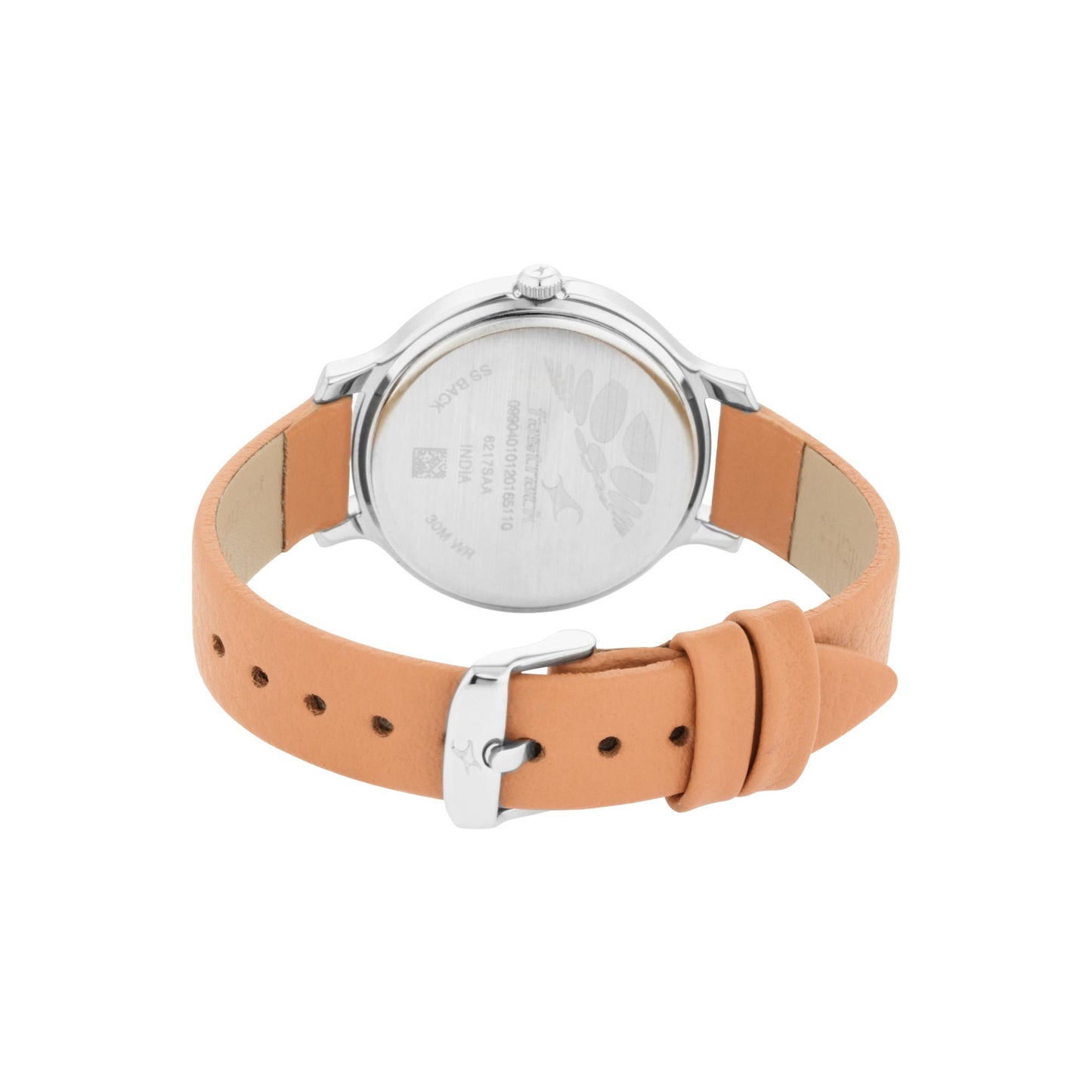 Tripster White and Grey Dial Leather Strap Watch (6217SL01)
