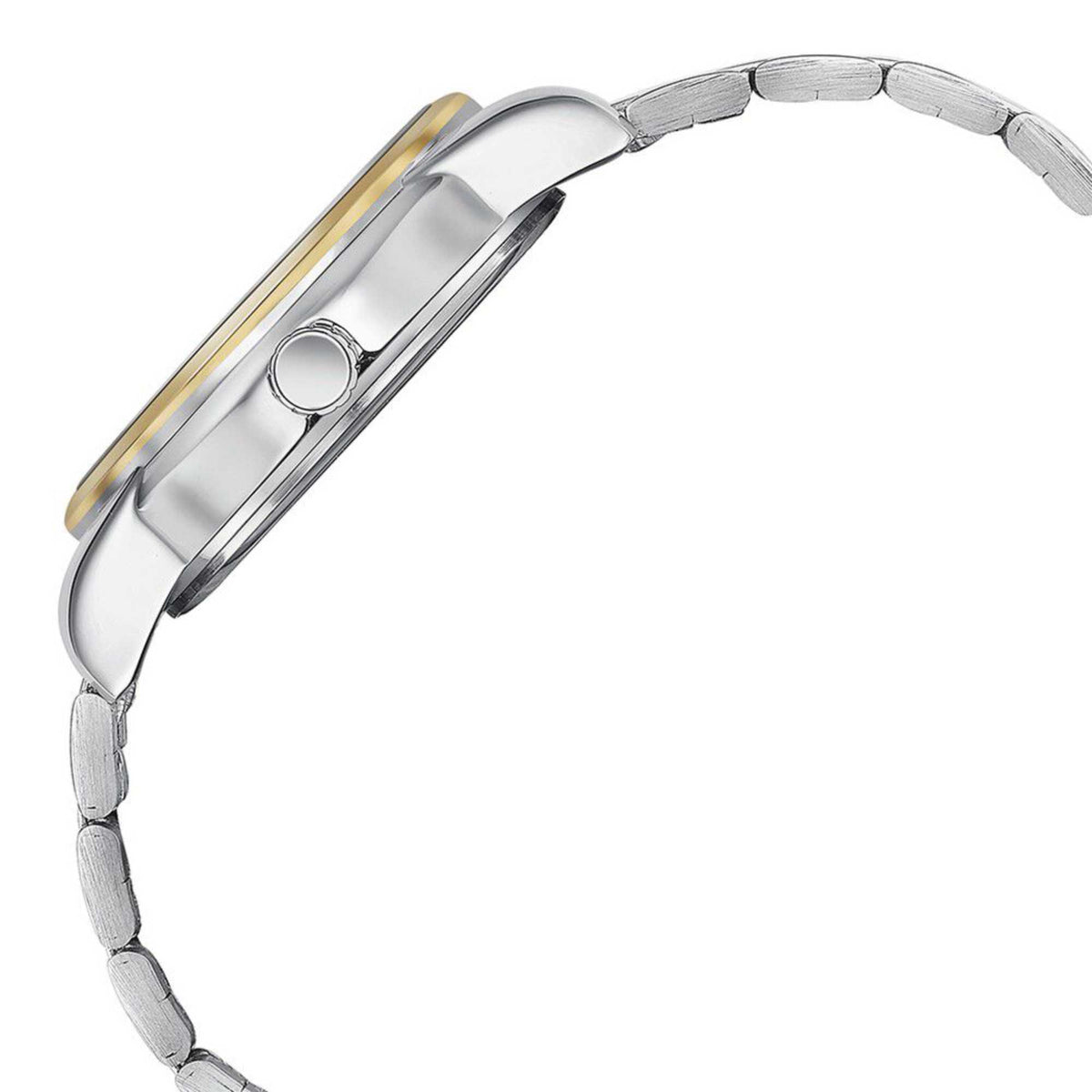 Sota Quartz Alog with Day and Date White Dial Two Toned Stainless Steel Strap Watch For Men (77141BM01)