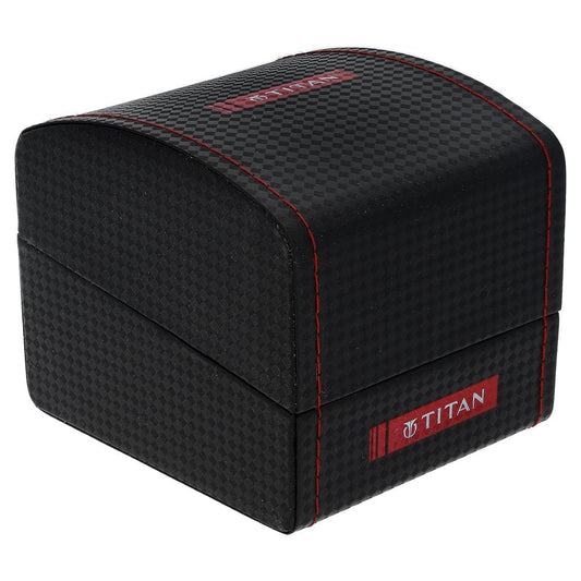 Titan Classique Slimline Green Dial Analog with Day and Date Stainless Steel Strap watch for Men