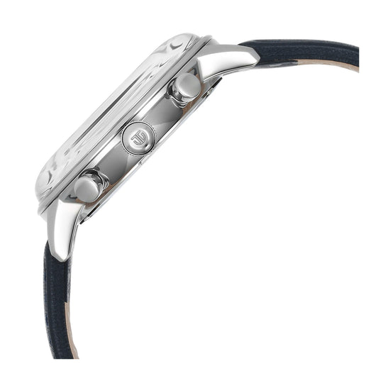 Titan Light Leathers Quartz Multifunction Black Dial Stainless Steel Strap Watch for Men