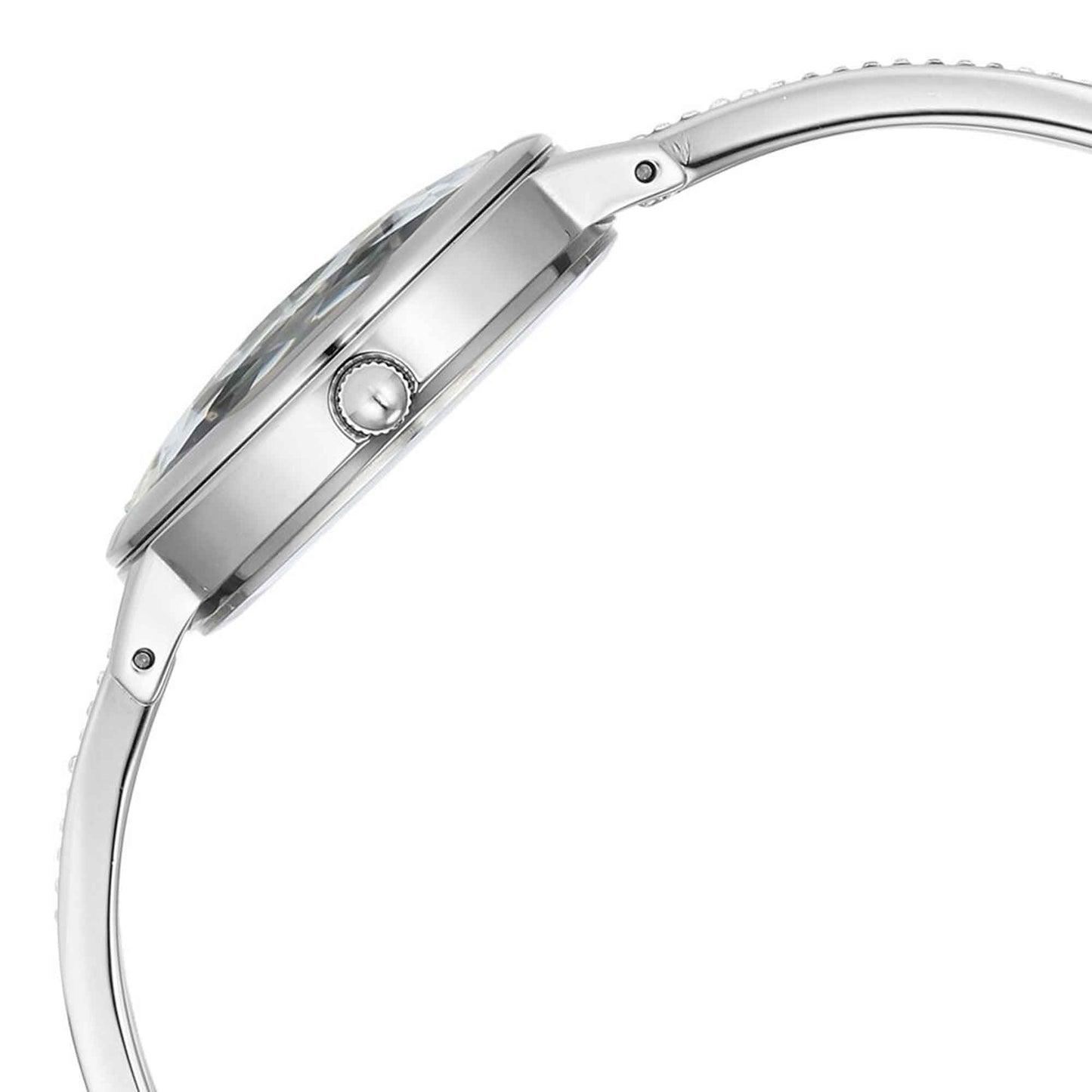 Titan Raga Showstopper Quartz Analog Blue Dial Silver Metal Strap Watch For Women