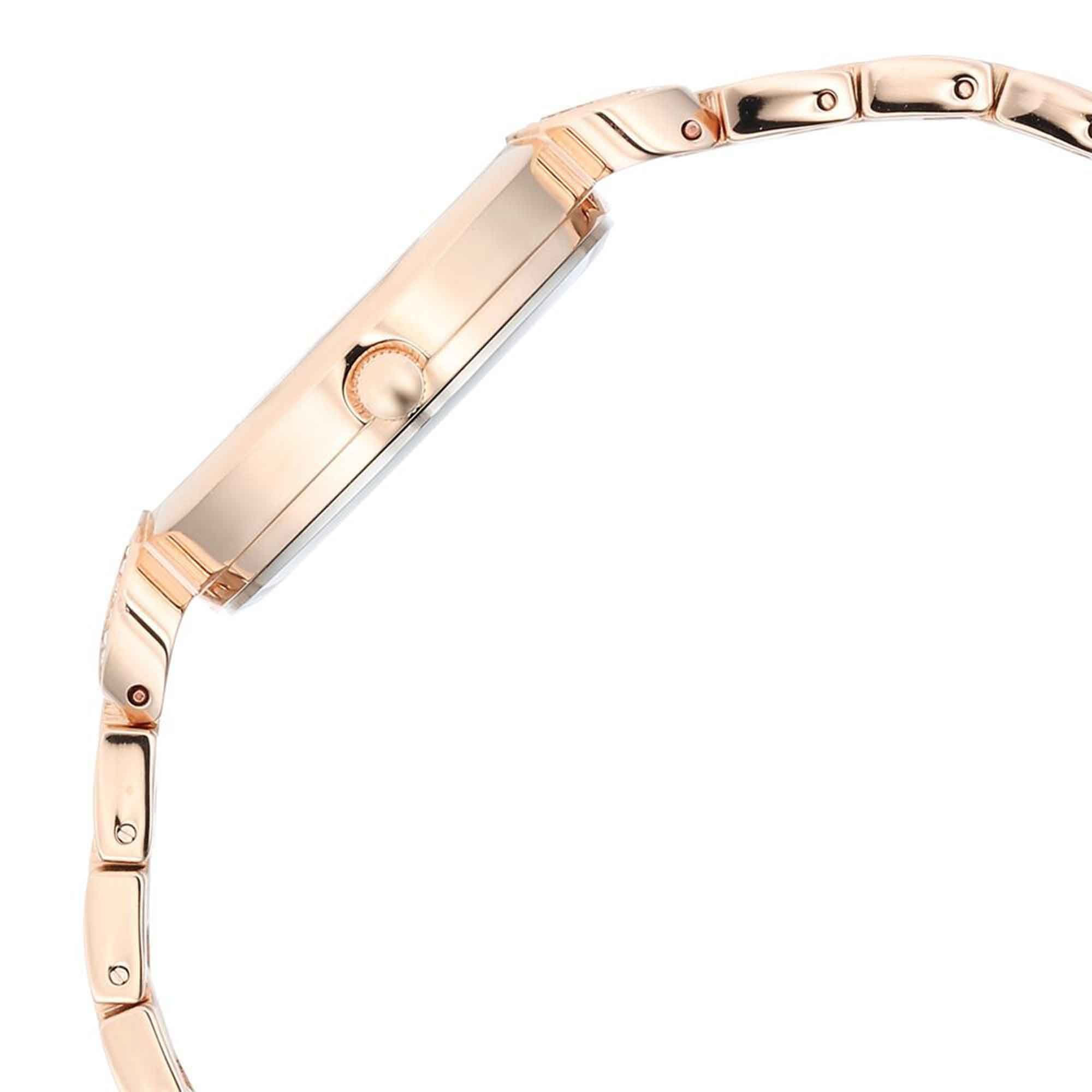 Titan Raga Showstopper Quartz Alog White Dial Metal Strap Watch for Women