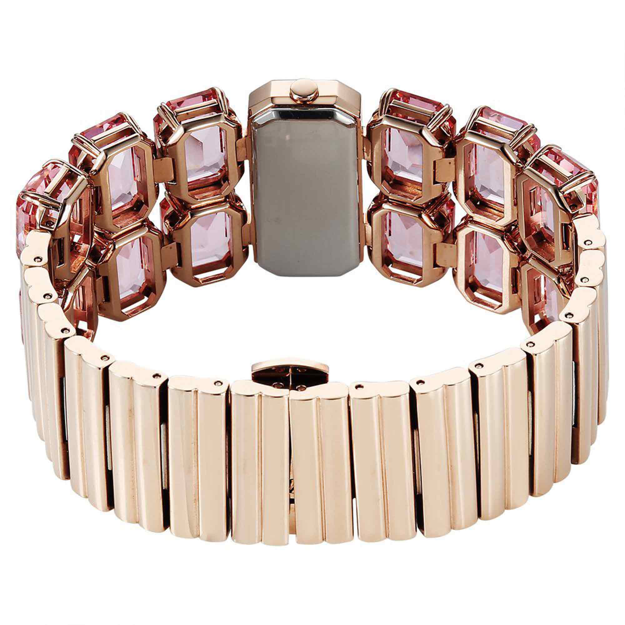 Titan Raga Cocktails Quartz Analog Rose Gold Dial Stainless Steel Strap Watch For Women 95320WM02