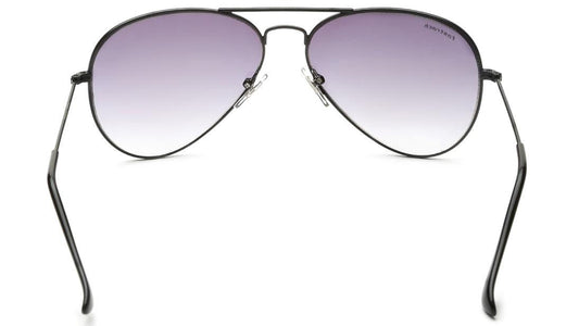Black Aviator Men Sunglasses (M165BK6|57)