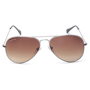 Grey Aviator Men Sunglasses
