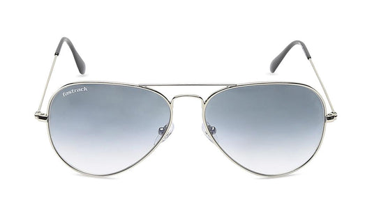 Silver Aviator Men Sunglasses (M165GY20G|57)