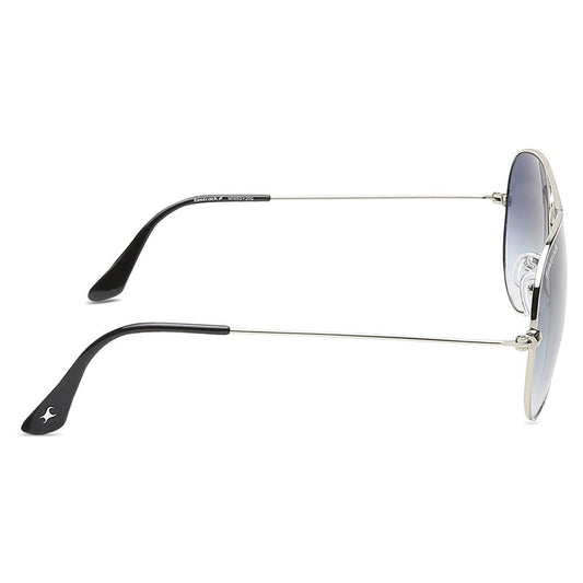 Silver Aviator Men Sunglasses (M165GY20G|57)