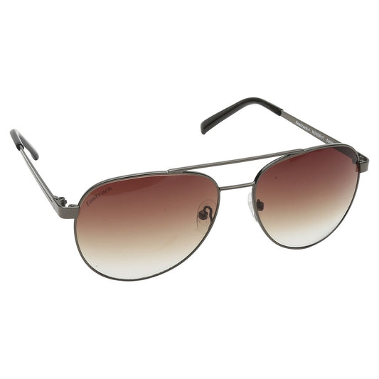Brown Aviator Unisex Sunglasses(M242BR1T)