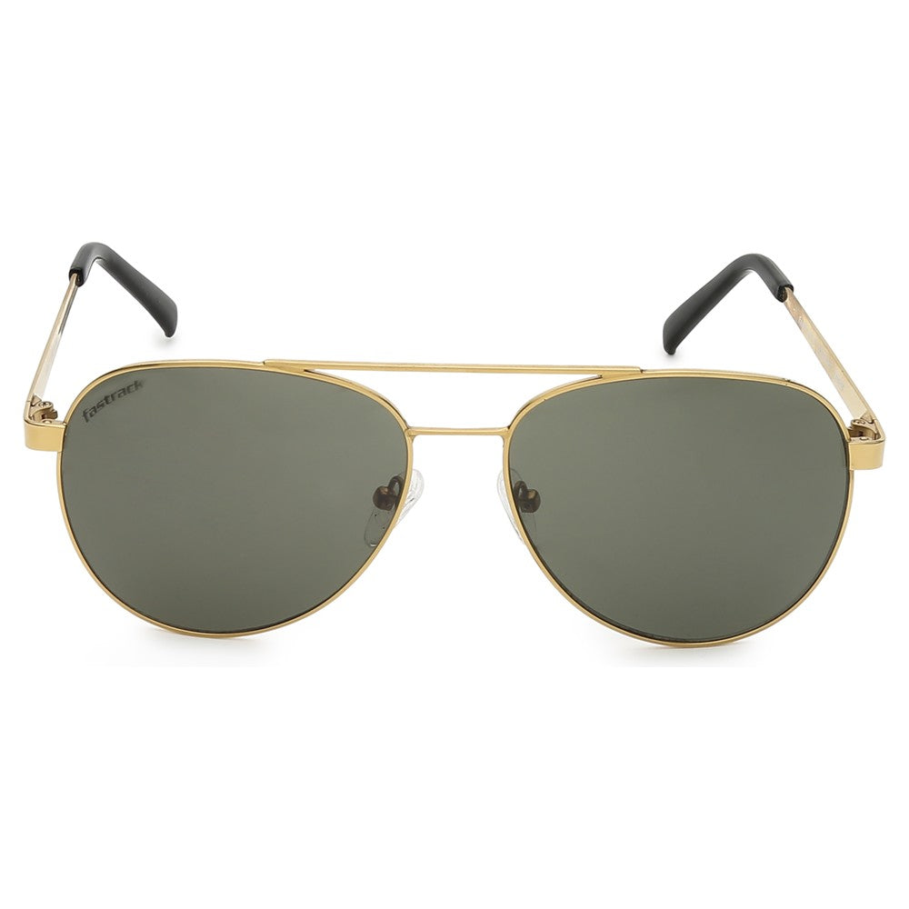 Green Aviator Unisex Sunglasses(M242GR4T)