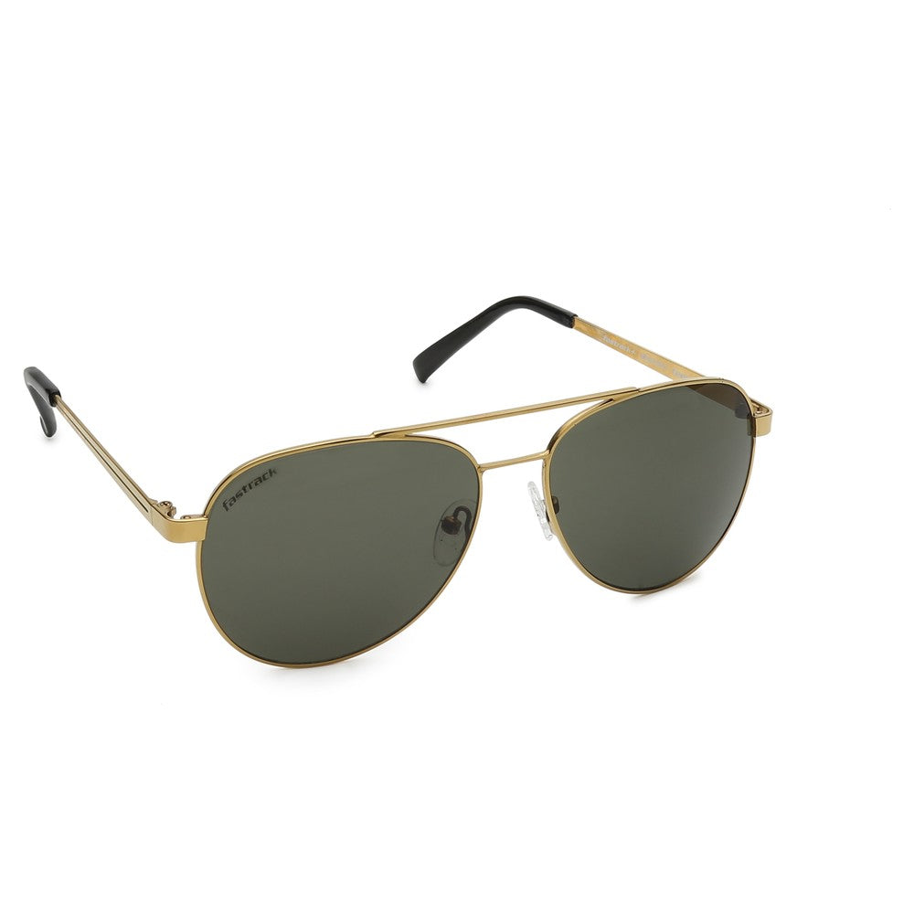Green Aviator Unisex Sunglasses(M242GR4T)