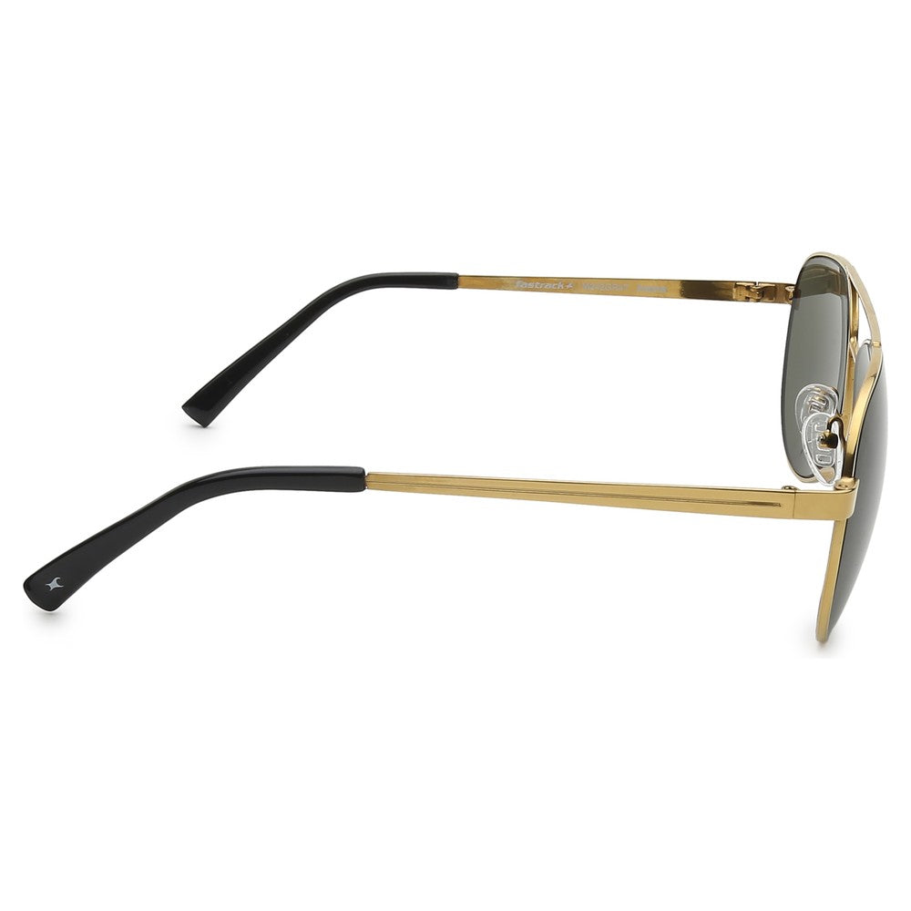 Green Aviator Unisex Sunglasses(M242GR4T)