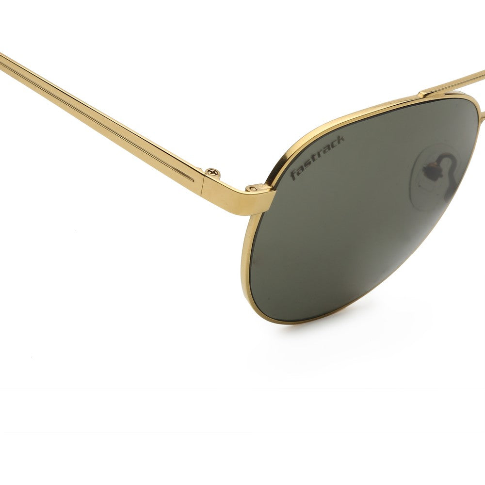 Green Aviator Unisex Sunglasses(M242GR4T)