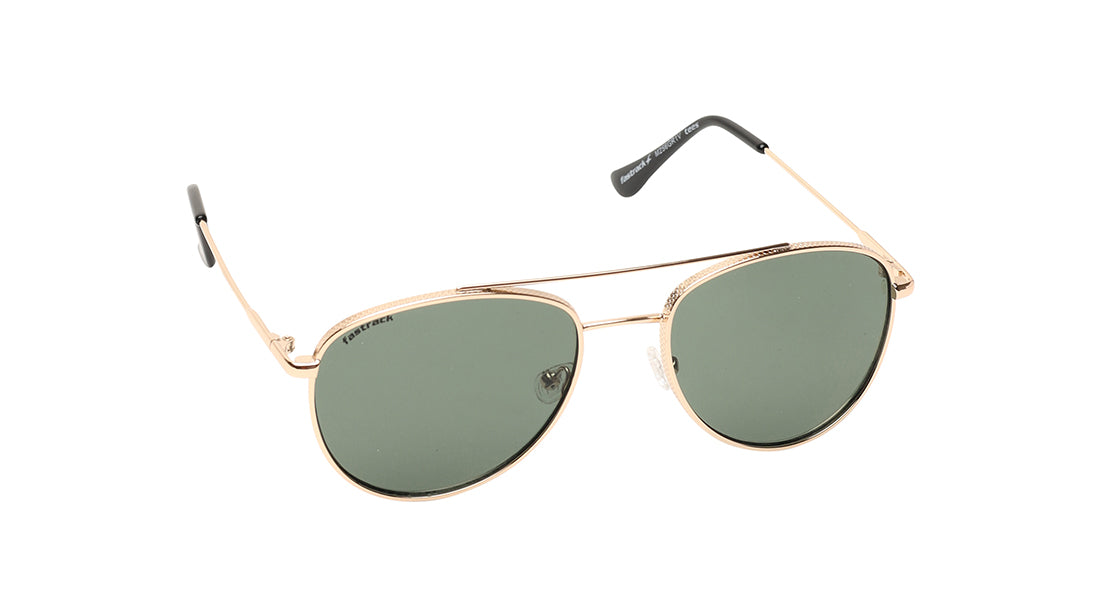 Green Pilot Rimmed Sunglasses(M256GR1)