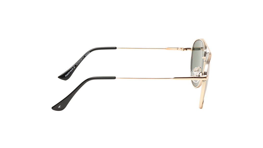 Green Pilot Rimmed Sunglasses(M256GR1)