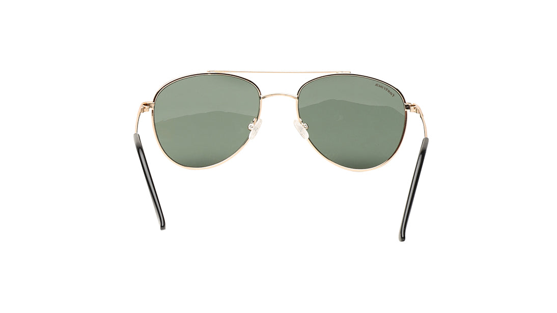 Green Pilot Rimmed Sunglasses(M256GR1)
