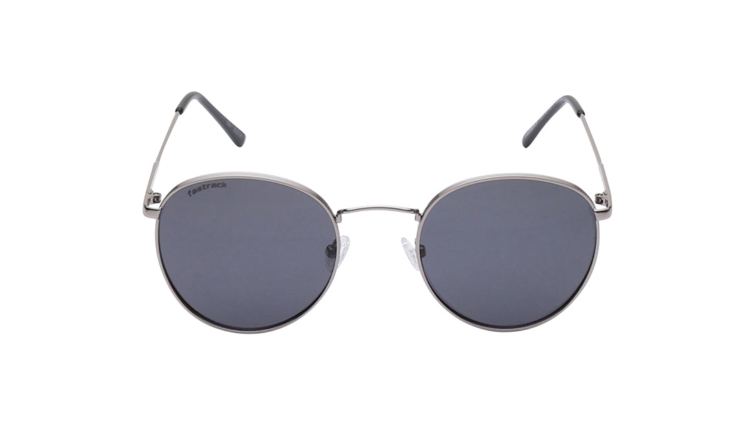 Grey Round Rimmed Sunglasses From Fastrack(M257GY12P)