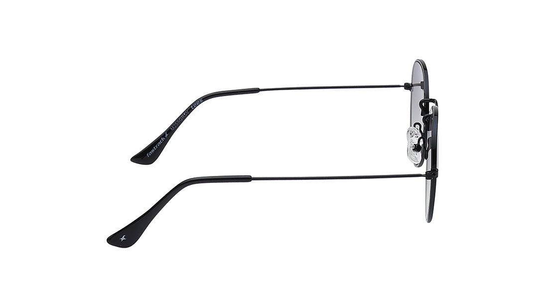 Black Round Rimmed Sunglasses From Fastrack(M259GR5)