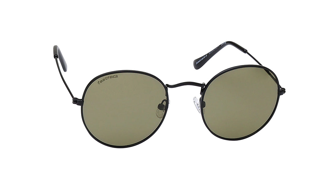 Black Round Rimmed Sunglasses From Fastrack(M259GR6P)
