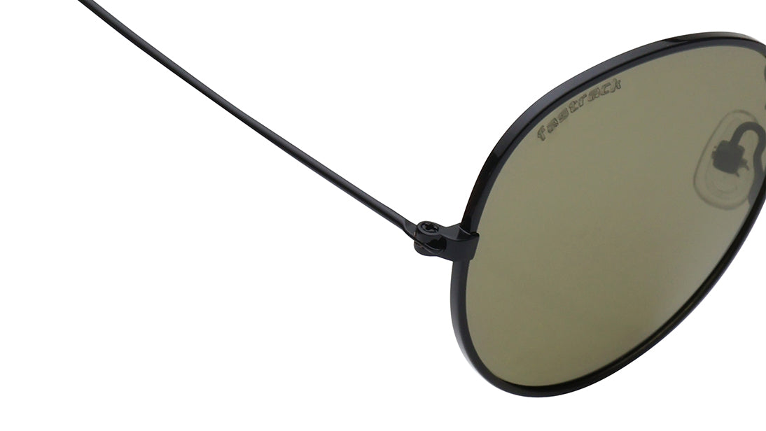 Black Round Rimmed Sunglasses From Fastrack(M259GR6P)
