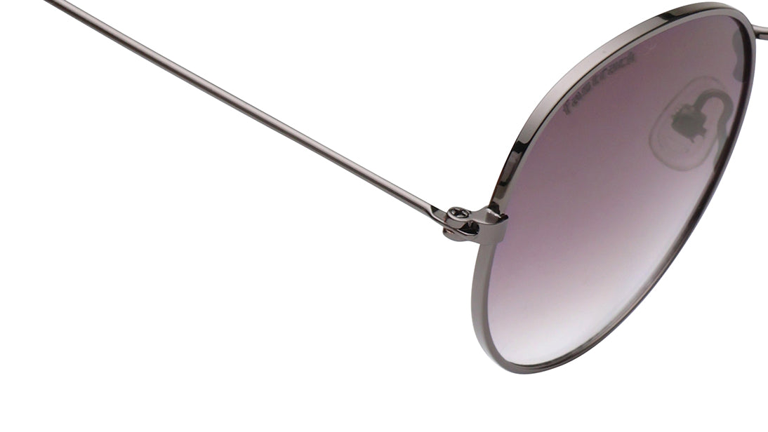 Grey Round Rimmed Sunglasses From Fastrack(M259PL9)