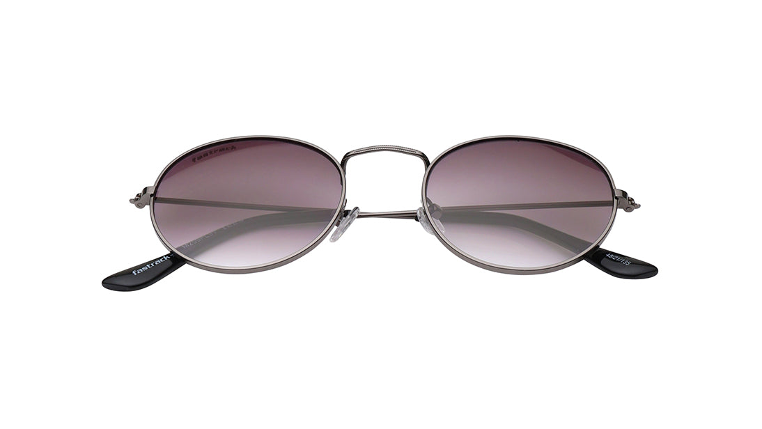 Grey Round Rimmed Sunglasses From Fastrack(M259PL9)