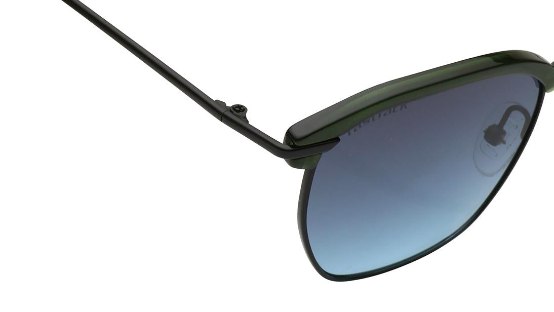 Black Square Rimmed Sunglasses(M264BK2V)