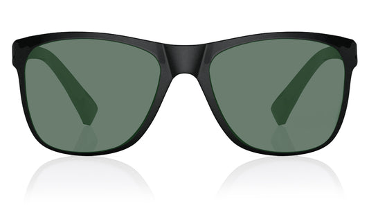 Brown Wayfarer Men Sunglasses (P380GR3P|57)